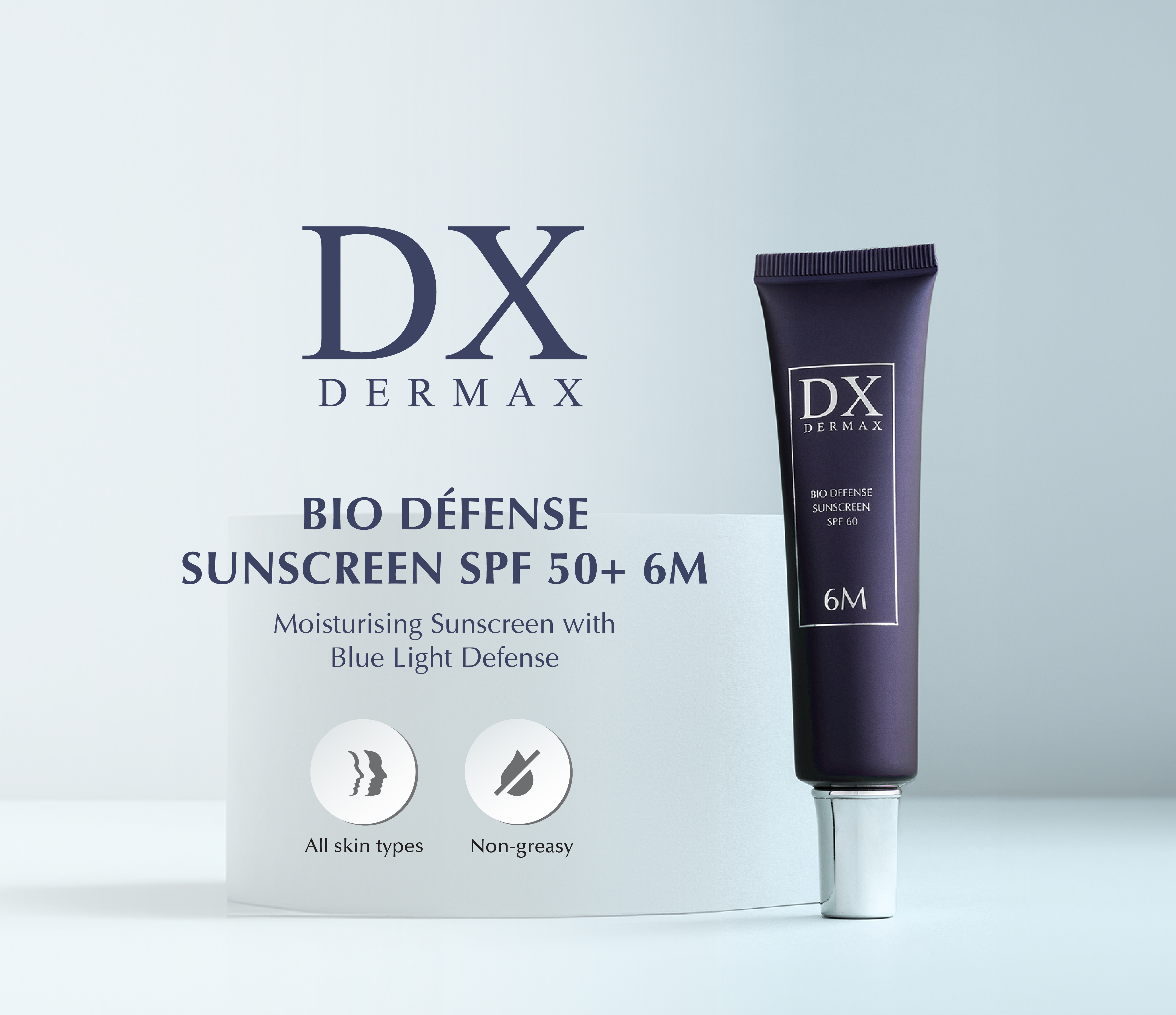 Product Range :: DERMAX :: DMX Bio Defense Sunscreen SPF50+